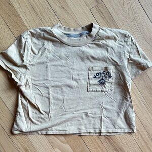 Volcom Beige Short Sleeve Tee